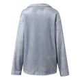 thumbnail image 3 of Veste en Polaire Douce pour Femmes à Fermeture Éclair Complète - Col Cranté à Boutons, Vêtement d'Extérieur Confortable pour Usage Quotidien en Extérieur, 3 of 6
