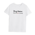 thumbnail image 3 of Camiseta para mujer con cuello redondo, camiseta básica para oficina, caminar, regalo del día de San Valentín SG, 3 of 7