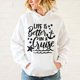 thumbnail image 2 of Nueva moda La vida es mejor en un crucero Sudadera con capucha estampada Unisex Otoño e Invierno Sudadera deportiva suelta Sudadera con capucha Casual Top, 2 of 4
