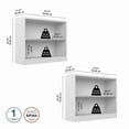 thumbnail image 3 of Bush Furniture Universal 2 Shelf Bookcase Set of 2, 3 of 7