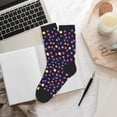 thumbnail image 6 of Bingfone Compression Socks for Women and Men Long Socks for Running Athletic Cycling Nurse- Planets, 6 of 7