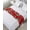 Red, variant on Bed Runner for Queen Size, Christmas Decorative Scarf Throws for Foot of Bed, Snowman Poinsettia Pine Tree Branch Squirrel Cat Luxury Bedding Protector Slipcover Bedrunners for Hotel, 83 x 20 Inch