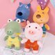 thumbnail image 2 of 23cm peluche lindo dinosaurio de moda y divertido juguete de peluche de dibujos animados almohada de felpa suave cojín de cintura regalo de cumpleaños para niños, 2 of 4