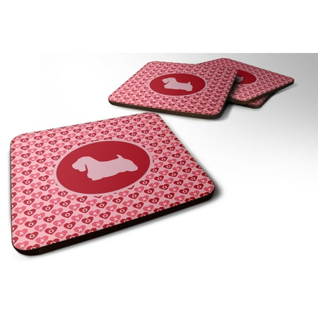 

Carolines Treasures SDK1055-A-FC Foam Coaster Set of 4 3 1/2 x 3 1/2 multicolor