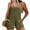 Army Green, variant on Ekouaer Rompers for Women Summer Casual Sleeveless Romper Boho Beach Vacation Clothes with Pockets Black S