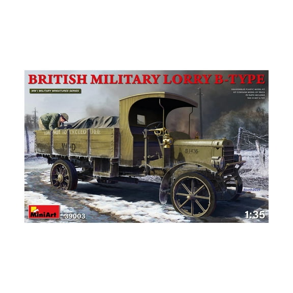 MiniArt Models British Military Lorry B-Type New