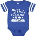 thumbnail image 3 of Inktastic My Best Friend is My Grandma with Hearts Boys or Girls Baby Bodysuit, 3 of 5