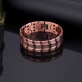 thumbnail image 6 of GMOX Men's 99.99% Pure Copper 3X Strength Magnetic Link Bracelet, Adjustable Length, 6 of 8