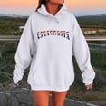 thumbnail image 2 of WILLBEST Sudadera para Mujer Ladies Fashion Casual Winter Christmas Alphabet Print Drawstring Pocket Long Sleeved Sports Hoodie 1473 X-Grande, 2 of 4