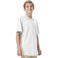 thumbnail image 4 of Classroom School Uniforms Adult Moisture Wicking Polo CR860X, XL, SS White, 4 of 6