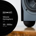 thumbnail image 2 of Patas aislantes de silicona para altavoces, paquete de 4 unidades Hudson Hi-Fi, 2 of 9