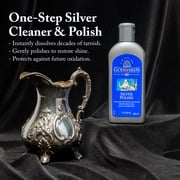 Goddards Silver Polish for Sterling Silver and Silver Plate, Liquid Cleaner and Polish for Silver Jewelry, Silverware, and Antiques - All-in-One Tarnish Remover Solution, 7 oz