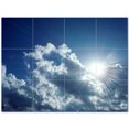 thumbnail image 1 of Clouds Picture Ceramic Tile Mural Kitchen Backsplash Bathroom Shower 404647-XL43, 1 of 3