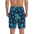 thumbnail image 3 of Bixox Men's Agave Cactu printed lightweight casual shorts, soft sleep shorts with pockets., 3 of 7
