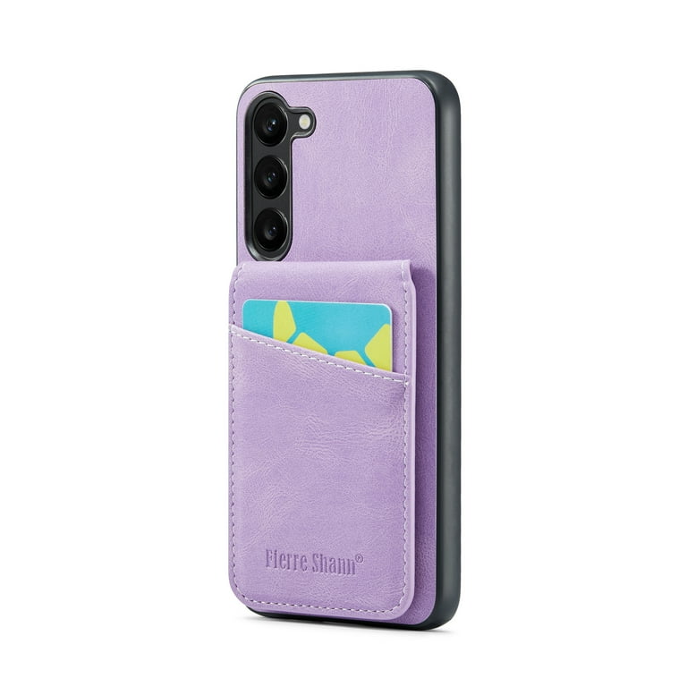 for Samsung Galaxy A54 5G Case for Women Girls, Premium PU Leather Wallet  Case with Card Slots on Back Flip Protective Case for Samsung Galaxy A54 5G  Phone Case - Purple 