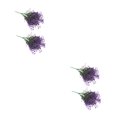 thumbnail image 3 of Naiovety 2X flores artificiales plantas de imitación decoración de jardín hogar jardines atractivos Púrpura 2Conjunto, 3 of 6