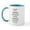 White/Blue Inside, variant on CafePress - Emerson's Success Mug - 11 oz Ceramic Mug - Novelty Coffee Tea Cup