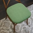 thumbnail image 3 of Sweet Home Collection Memory Foam Honeycomb Non-Slip Back 16" x 16" Chair Pad -Green, 12 Pack, 3 of 7