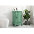 thumbnail image 3 of Elegant Lighting Vf10119 Danville 19" Free Standing Single Basin Vanity Set - Beige, 3 of 7