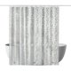 thumbnail image 1 of Crrynuo - Cortina de ducha antimoho - Cortinas de ducha - PVEA Diseño de guijarros 3D - 180x200 cm - 1 pieza - Impermeable e higiénica - Semitransparente, 1 of 6