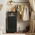 thumbnail image 4 of TYDIMOR Small Dresser for Bedroom, 5 Drawer with Charging Station, Black, Ideal for Adults, 4 of 8