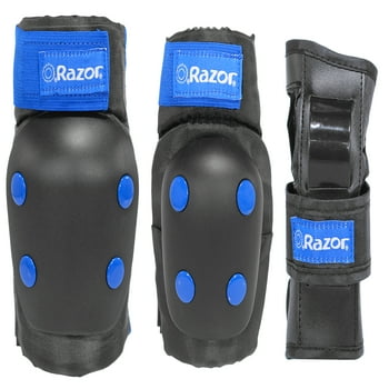 Razor Multi-Sport Child's Pad Set, Blue/Black