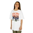 thumbnail image 2 of New York Starting 5 Basketball Cartoon Kids Heavy Cotton Tee-KBNYK5001B-White-XS, 2 of 3