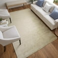 thumbnail image 2 of Feizy Marlowe Modern Chevron, Tan/Blue, 5'6" x 8'6" Area Rug Sheen Handmade Casual Abstract Design Carpet for Living Dining Bed Room, 2 of 9