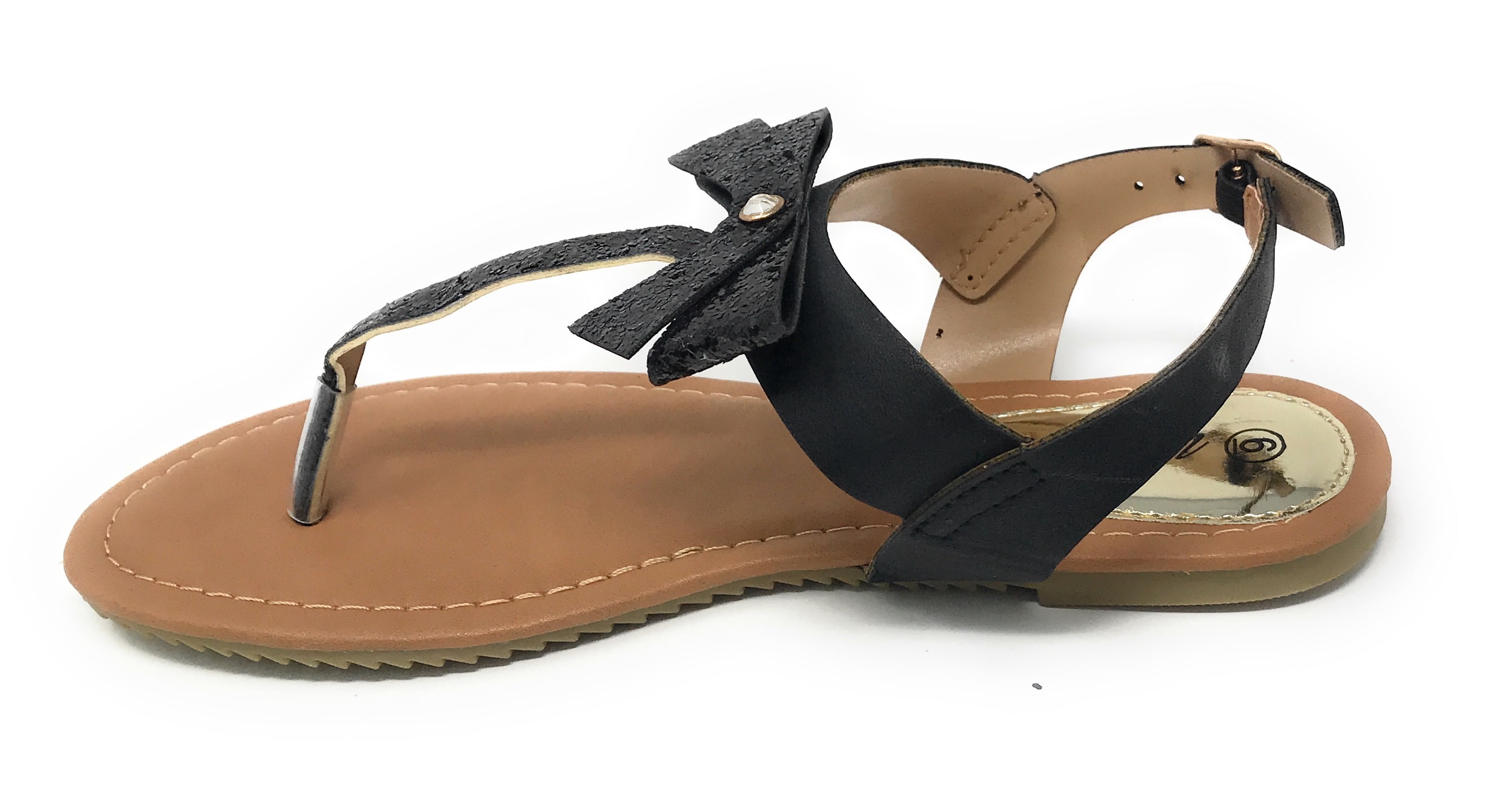 Victoria K T-Strap Bow Sandal