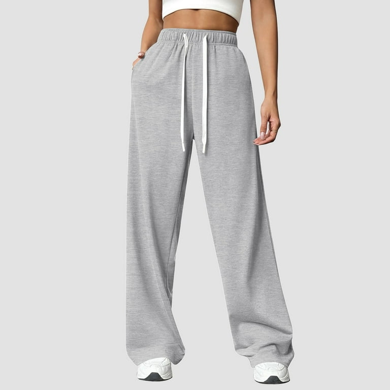 Amazon.com: Baggy Wide Leg Sweatpants Womens High Waist