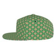 thumbnail image 3 of Easygdp 60s and 70s Style Baseball Cap with Adjustable Flat Suitable for Head Circumference 22.4-23.6 in, 3 of 9