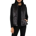 thumbnail image 2 of Nicole Miller Women's Plus Reversible Cozy Quilted Faux Fur Insulated Puffer Vest, 2 of 6