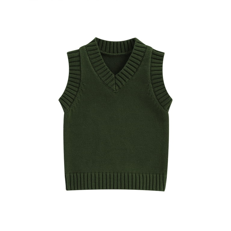 Boys green hotsell sweater vest
