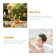 thumbnail image 4 of Juguete Regadera   Lab.G Baño Bebes NARANJA, 4 of 5