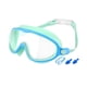 thumbnail image 5 of Gafas de natación para niños, cómodas, transparentes, antivaho, para piscina, niños y niñas, para interiores Verde y azul, 5 of 8