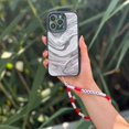 thumbnail image 2 of Caseco Mag-Safe iPhone 14 Pro Black Swirl Case, 2 of 4