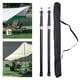 thumbnail image 2 of Espesar aleación de aluminio carpa poste ajustable carpa soporte varilla playa refugio lona Negro Zulema Poste de tienda de lona, 2 of 7