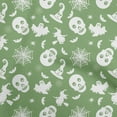 thumbnail image 1 of oneOone Cotton Cambric Light Green Fabric Halloween Sewing Fabric By The Yard Printed Diy Clothing Sewing Supplies 42 Inch Wide, 1 of 4