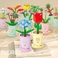 thumbnail image 2 of 12-Piece Zodiac Building Block Bouquet Puzzle Toy - Fun & Educational Decorations for Kids' Gifts (Randomly Assorted Colors), 2 of 5