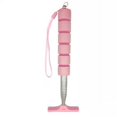 thumbnail image 1 of Miangastore 1Pack Car Rearview Mirror Cleaner Tool Pink Telescopic Design with Stainless Steel 37.8X2.6X0.8In, 1 of 8