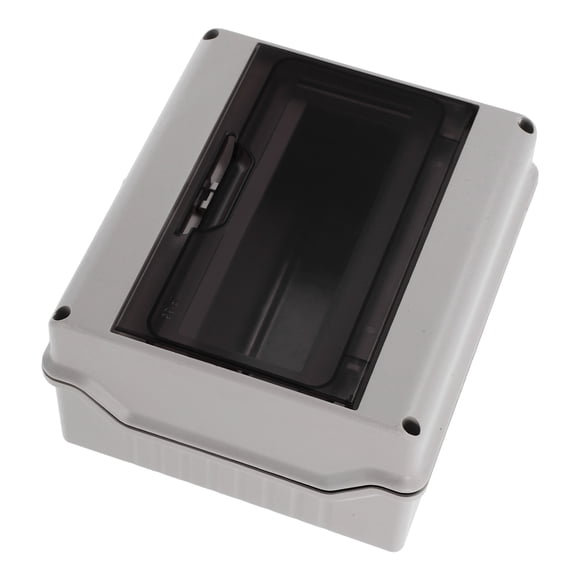 IDEANATEGRATE Caja De Interruptores Resistente Al Agua Para Exteriores E Interiores Multifuncional Gris