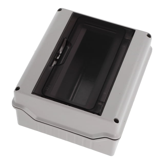 IDEANATEGRATE Caja De Interruptores Resistente Al Agua Para Exteriores E Interiores Multifuncional Gris