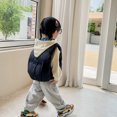 thumbnail image 5 of Chenyin Toddlers Kids Boys Girls down Cotton Vest Baby V-Neck Buttons Puffer Waistcoat Fall Winter Thickening Cotton Sleeveless Jacket for Unisex 1-6 Years Old, 5 of 9
