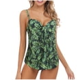 thumbnail image 2 of Traje de baño para mujer, traje de baño de bikini con tirantes sin espalda y estampado para mujer, trajes de baño para mujer, conjuntos de bikini para mujer, trajes de baño de bikini para mujer, 2 of 5