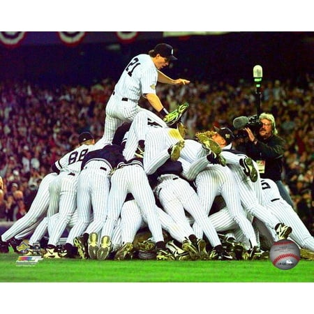 World Series Panoramic Photo - Paul ONeill Game 6 of the 1996 World Series Photo Print
