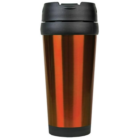 

Maxam JDLTM075 16 oz Stainless Steel Travel Mug without Handle Orange