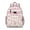 Pioneer Flower Floral, variant on Pioneer Flower Floral Print Pattern Backpack for School,Cute School Bag,Schoolbag with Adjustable Shoulder Straps & Padded Back,15.25"x11.5"x5.25"