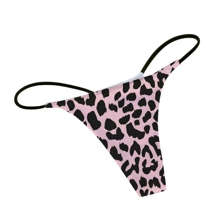 

Cathalem Low-Rise Panties Comfort Underpants T-Back Soft Women s Women s Panties plus Size Panties Underpants Pink Large