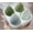 Green, variant on Makeup Sponge, With Fingertip Puff, 4 Pcs Dry And Wet Use Makeup Blending Set, Professional Beauty Foundation Blending Sponge With Egg Sponge Blender Holder Box