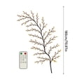thumbnail image 2 of Enchanted Willow Vine Christmas Lights, Willow Vine Lights for Wall, Warm White LED Branch Decoration for Christmas Living Room Bedroom Entryway (5.9FT), 2 of 7